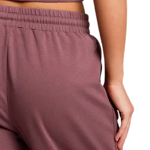 Pantalones anchos de mujer al por mayor con cintura elástica y cordón, bolsillos laterales, ajuste holgado, largo completo, dobladillo abierto, ropa casual de descanso OEM ODM - Product Image 5
