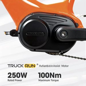 Bicicleta eléctrica con motor central de 250W, cuadro ligero de aleación de aluminio, freno de disco hidráulico Ximano, sistema de asistencia inteligente de 5 niveles. - Product Image 5