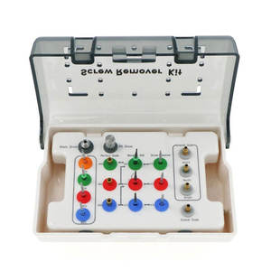Dental Implant Retrieval Tool Set for Fractured Screw Removal <b>Drill</b> <b>Guide</b> Surgical Instruments for Prosthetic - Product Image 4