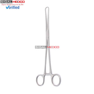 เครื่องมือผ่าตัดทางนรีเวช วัสดุสแตนเลส คีมจับสองง่าม รุ่น Schroeder สำหรับคีมจับขนาด 9.5 นิ้ว แบบใช้มือ - Product Image 5