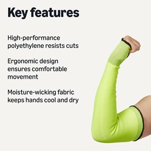 Manchon de compression pour le bras, soutien musculaire, tissu à séchage rapide pour le sport et la gym, respirant et anti-transpiration - Product Image 4