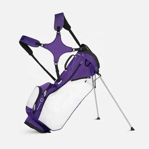 Bolsa de Golf Portátil de PU Europea con Diseño en Relieve Ligero y Personalizado OEM, 9*35 Pulgadas, Impermeable, con Cubierta para Lluvia y Hebilla - Product Image 2