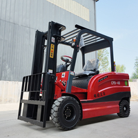 Chariot élévateur électrique compact de 2, 3 et 5 tonnes, chariot élévateur à batterie, chariot élévateur électrique avec certification CE EPA, vente d'usine