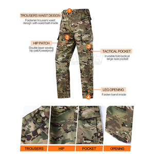 Uniforme de Paintball Resistente con Tela Transpirable, Construcción Flexible y Opciones de Color Personalizadas para Deportes Activos al Aire Libre - Product Image 5