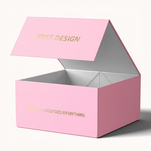 Factory Wholesale Luxury Cardboard Collapsible <b>Magnetic</b> <b>Gift</b> <b>Box</b> Custom Logo Folding Packaging - Product Image 1
