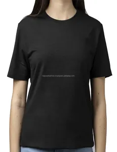 T-shirt da donna Casual con stampa digitale di lusso personalizzata colorato da donna servizio OEM prezzi di fabbrica fornitori di Bangladeshi