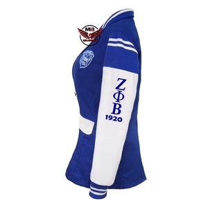 Abrigo informal personalizado para mujer, Zeta, Phi, Beta, Sorority, letras griegas, escudo - Product Image 3