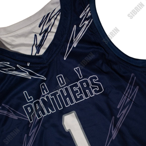 Uniformes de Baloncesto Personalizados Sibrin al por Mayor |   Camisetas y Pantalones Cortos de Equipo con Logotipo, Nombre y Número |   Uniforme de Baloncesto Sublimado Reversible USA - Product Image 5