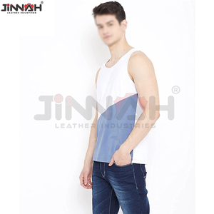 Best Selling New Design <b>Stringer</b> Training <b>Vest</b> Breathable Plus Size Knitted Polyester/Cotton Activewear Best Price Pakistan - Product Image 4