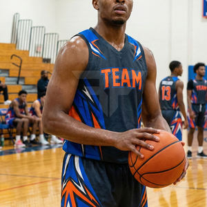 Maillot de basket-ball pour homme 100% en tissu mesh, uniforme d'entraînement de basket-ball, logo personnalisé, vêtements de sport, uniforme de basket-ball - Product Image 3