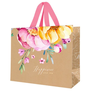 Bolsas de Papel Kraft Personalizadas al por Mayor, Ecológicas, Duraderas, con Logotipo, Asépticas, de Materiales Reciclados para Promociones y Exhibiciones en Supermercados - Product Image 2