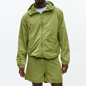 Online Wholesale Men Outdoor Windbreaker <b>Sets</b> <b>Plus</b> <b>Size</b> Jacket With Comfortable High Waist Short Casual Windbreaker <b>Sets</b> For Men - Product Image 1