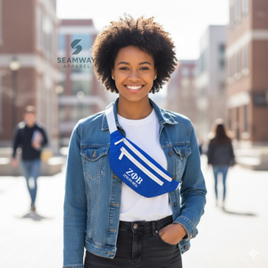 Riñonera Casual Zeta Phi Beta Sorority, Bolso de Cintura Moderno, Bandolera Ajustable, Riñonera de Viaje para Mujer - Product Image 4