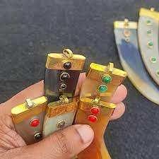 Pendentif rustique en corne de buffle, bijoux artisanaux faits à la main - Product Image 4