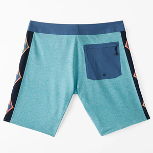 Custom Men's <b>Mid</b> Waist Woven Polyester Hot Shorts Surfing Swim Board Shorts Breathable Eco Friendly Quick Dry Men Beach Shorts - Product Image 2