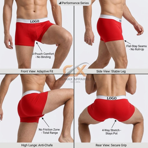 Fabricante Directo, Marca Privada ODM, Calzoncillos Boxer Sin Costuras 100% Algodón para Hombre, Ecológicos, Transpirables, Antiestáticos - Product Image 1