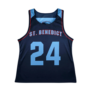 Ensemble de maillots de lacrosse réversibles pour femmes, personnalisés, imprimés par sublimation, durables, pour les matchs et les entraînements - Product Image 1