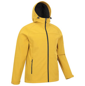 Windbreaker Waterproof Autumn Woolen Stand Collar Formal Solid Softshell Pullover Jacket for Unisex Hiking Running - Product Image 2
