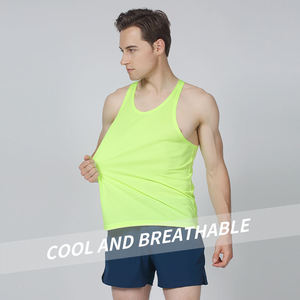 Camiseta sin mangas para culturismo, camiseta deportiva de secado rápido para hombre, chaleco de entrenamiento ligero para correr y gimnasio - Product Image 3