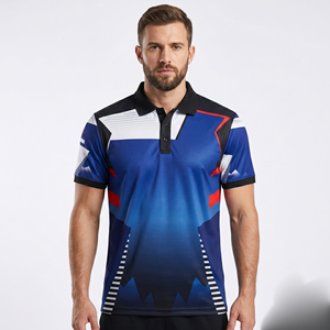 เสื้อผ้ากีฬาผู้ชาย เสื้อคริกเก็ต โพลีเอสเตอร์ 100% เสื้อยืดคริกเก็ตแบบซับลิเมชั่น เสื้อคริกเก็ต OEM เสื้อคริกเก็ตแห้งเร็ว เสื้อคริกเก็ต - Product Image 2