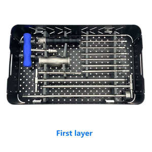 Kit d'instruments chirurgicaux orthopédiques pour l'extraction de clous intramédullaires à vis cassées, certifié ISO13485, en acier inoxydable allemand, CE - Product Image 2