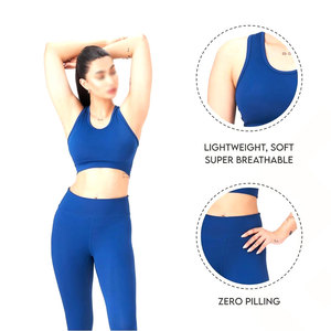 Ensemble de yoga respirant grande taille pour femme 2026 – Ensemble de yoga sans couture de haute qualité pour femme en promotion - Product Image 5