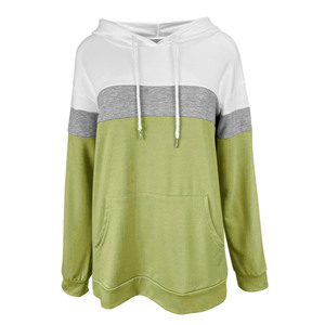 Sweat-shirts à capuche décontractés pour femmes, manches longues, pulls à capuche pour femmes, hauts tendance pour femmes, usine de vêtements OEM - Product Image 1