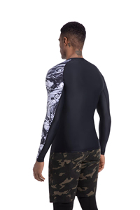 T-shirt de compression athlétique de qualité export OEM Rash Guard pour les acheteurs et importateurs internationaux de vêtements de sport - Product Image 5