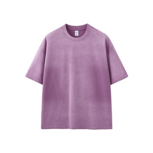 T-shirt unisexe surdimensionné en coton de haute qualité, lavé, pour homme, fabriqué par un fabricant de premier choix - Product Image 3