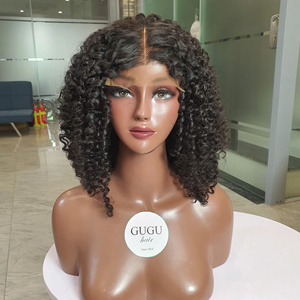 8-32-Inch HD Human Hair Lace Front <b>Wig</b> Virgin Grade Raw Burmese Curly Hair <b>Deep</b> <b>Wave</b> Afro Style Wholesale Vendors - Product Image 5