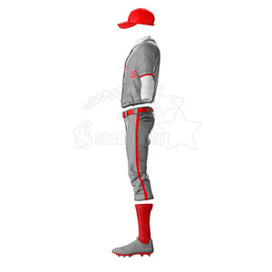 Uniformes de Béisbol Personalizados de Alta Calidad, 100% Poliéster, Transpirables y Cómodos, Servicio OEM, Ropa Deportiva STAR FAITH - Product Image 2