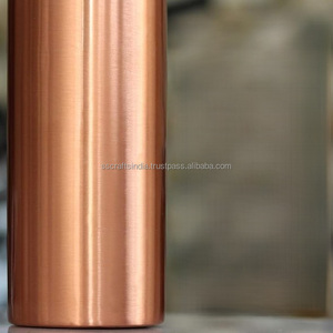 ขวดทองแดงกันรั่วจากอินเดียใช้ในยิมสำนักงานโยคะและการเดินทาง - Product Image 3