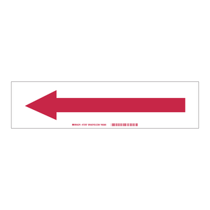 Panneau de signalisation directionnel Brady avec flèche gauche, durable, pliable, pour intérieur/extérieur, pour les lieux de travail et les laboratoires - Product Image 1