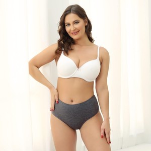 Culotte Femme en Coton Tricoté à Motifs Floraux, Écologique, avec Nœud, Douce, Extensible, Respirante, Confortable, Usage Quotidien, Taille Haute - Product Image 3