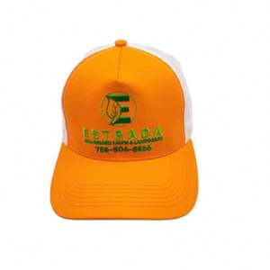 Casquette de camionneur à 5 panneaux avec logo brodé 3D personnalisé en maille et fermeture snapback - Product Image 3