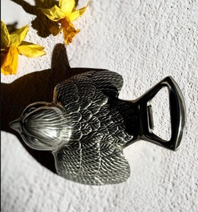 Abridor de Botellas con Forma de Pájaro, Abridor de Cerveza Metálico, Decorativo, Vintage, para Bar, Cocina y Hogar - Product Image 4