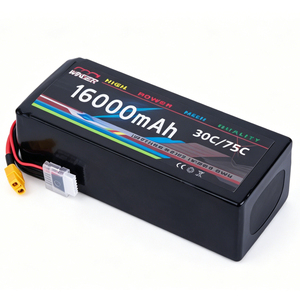 Batterie lithium-ion JAHORN 16000mAh 6S1P 26.4V 30C/75C à longue autonomie, batterie rechargeable haute puissance pour drone FPV - Product Image 2