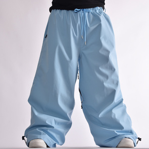Pantalones de esquí de nieve holgados personalizados de gran tamaño RTS de alta calidad Loose Fit 10K impermeable a prueba de viento de talla grande monos de Snowboard - Product Image 1