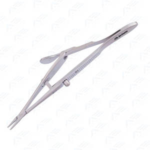 Porte-aiguille Kalt droit de qualité supérieure, instruments chirurgicaux ophtalmiques Kalt avec système de maintien de l'aiguille pour microchirurgie - Product Image 4