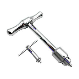 Mandrin de perçage chirurgical orthopédique 16 cm avec clé, instruments en acier inoxydable - Product Image 1