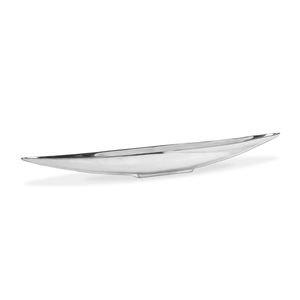 Bol décoratif en métal argenté en forme de bateau pour présenter magnifiquement le pot-pourri, idéal pour sublimer votre décoration intérieure moderne et vos services de table. - Product Image 5