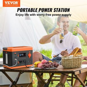 Stazione di Alimentazione Portatile 296Wh con Batteria di Backup agli Ioni di Litio 300W (Picco 600W) Alimentata a Energia Solare con Uscita AC a Onda Sinusoidale Pura - Product Image 2