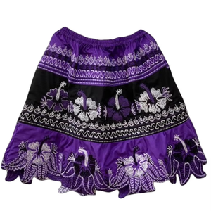 Minifalda Casual de Verano para Mujer, Estilo Micronésico, Antibacteriana, Corte en A, Bordado Sólido, Logotipo Personalizado, Tejida - Product Image 2