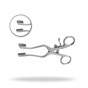 Retractor Quirúrgico de Hoja Sólida Autorretenible de 13cm y 18mm de Profundidad - Product Image 1