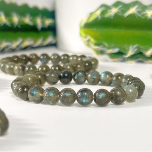 Wholesale 8mm Natural Stone Labradorite Best Quality Flashy Beads <b>Bracelets</b> Healing Crystal Gemstone Beads For Sale - Product Image 3