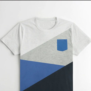 เสื้อยืดคอตตอนลายทางเย็บด้วยเข็มคู่ ผ้าเนื้อแน่น เสื้อผู้ชายขายส่ง ระบายอากาศได้ดี เสื้อยืดแบบซับลิเมชั่น 2026 - Product Image 4