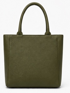 Sac fourre-tout de luxe en cuir véritable clouté pour femme, grande capacité, fermeture magnétique, style anglais, sac à main de créateur - Product Image 3