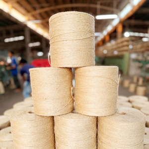 Tissu géotextile tissé en jute 100% naturel, non blanchi, tissage uni lourd, écologique, pour applications textiles de maison, en stock - Product Image 2
