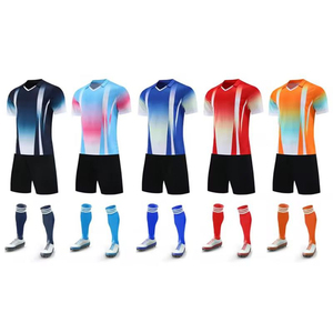 Custom Soccer Kits Men Football Jerseys Set Breathable Quick Dry Team Uniforms Wholesale Supplier OEM Sportswear Manufacturing - Product Image 1