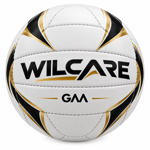 Balón de Fútbol Wilcare Blanco, Negro y Amarillo con Serigrafía - Product Image 3